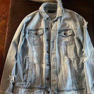 Emprye MEN denim light blue jacket “NEW” XL